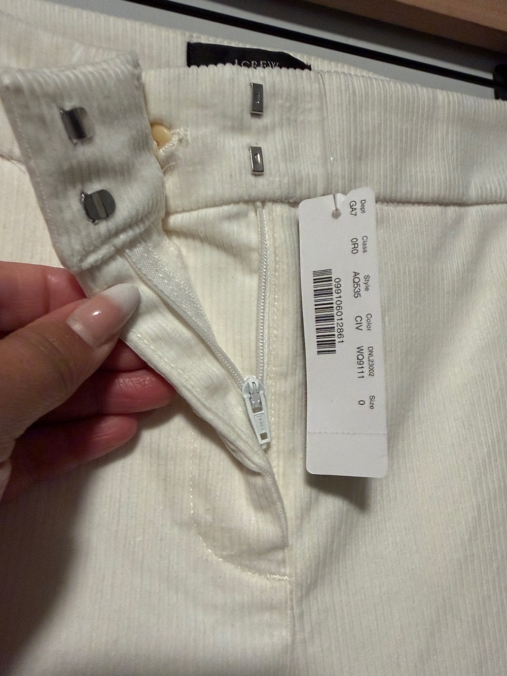 J .Crew Hayden kickout crop corduroy pants - Picture 2 of 5